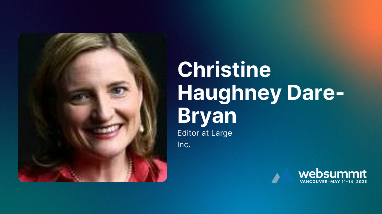 Christine Haughney Dare-Bryan - Web Summit Vancouver