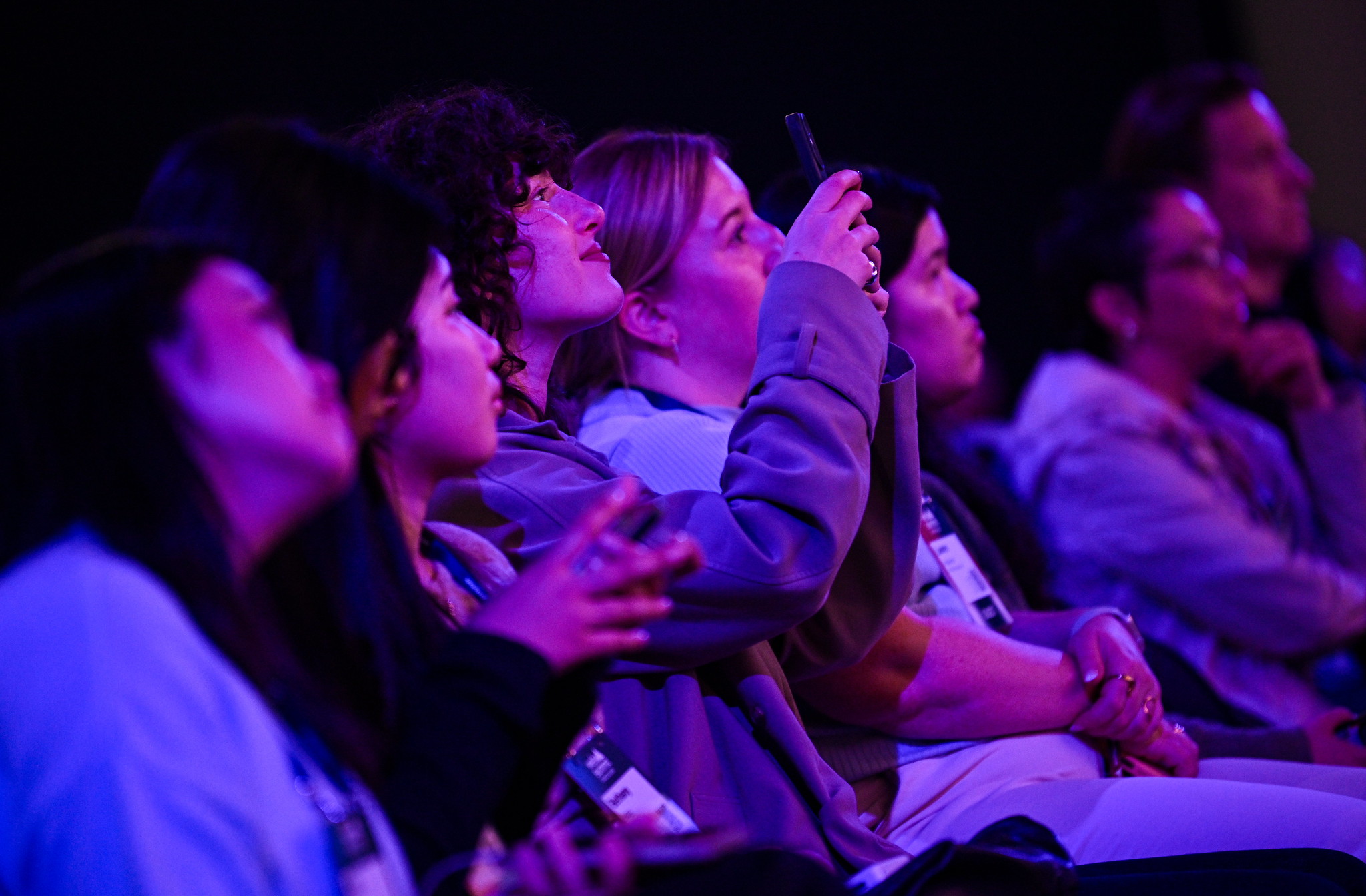 Attendees at Creative Summit stage during day two of Web Summit Vancouver